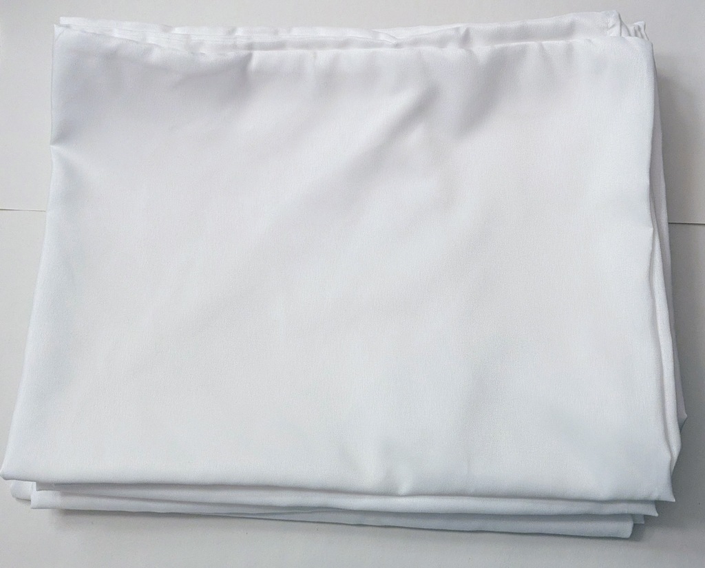 A stack of pillow cases folded in quarters.